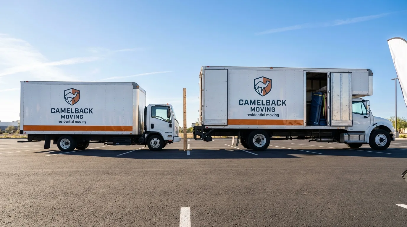 Moving truck size capacity guide in Mechanicsville
